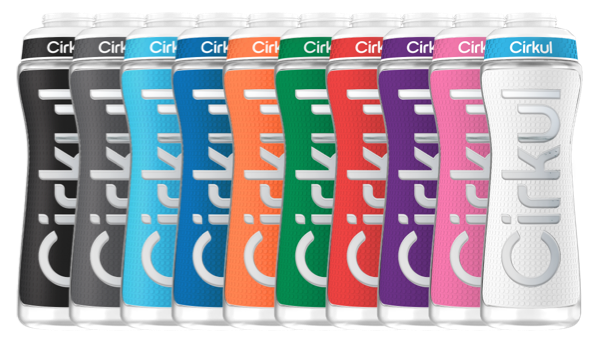 22oz. Grip Squeeze Plastic Bottle & Sport Lid QIWL
