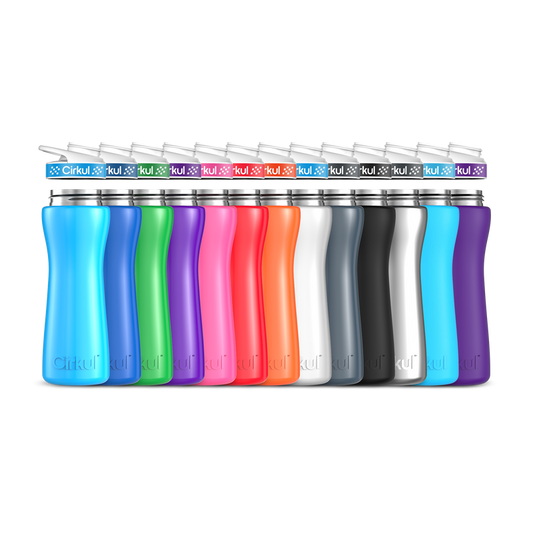22oz. Stainless Steel Bottle & Comfort Grip Lid R7MK