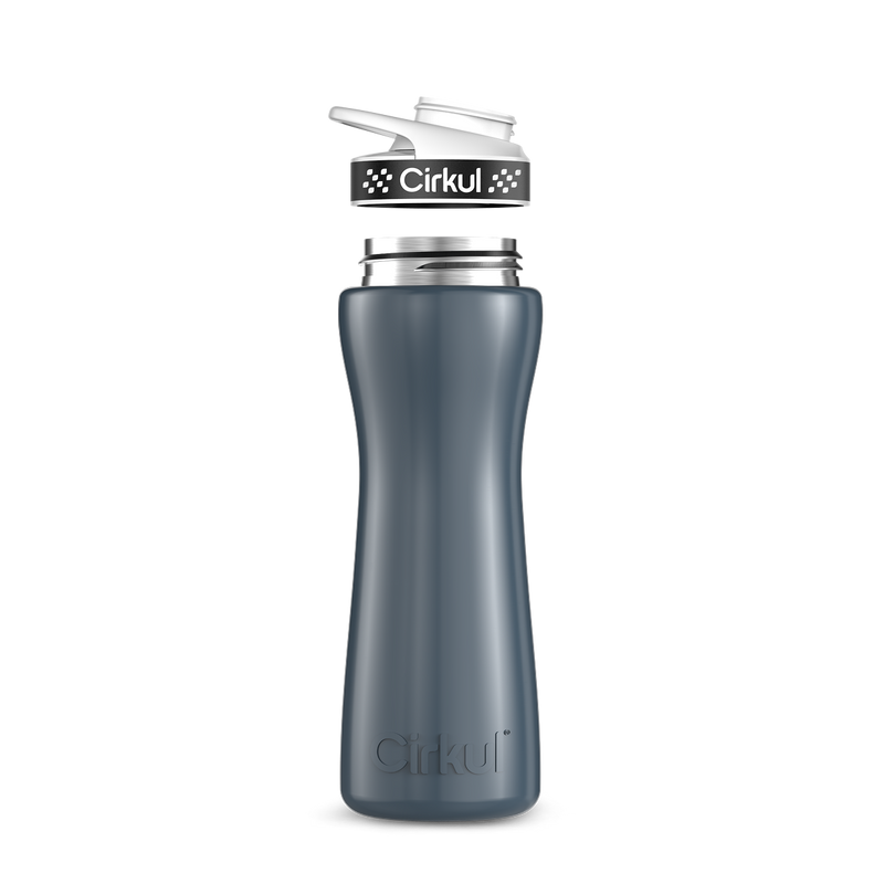 22oz. Stainless Steel Bottle & Comfort Grip Lid R7MK