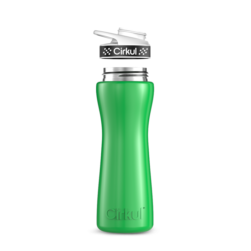22oz. Stainless Steel Bottle & Comfort Grip Lid R7MK
