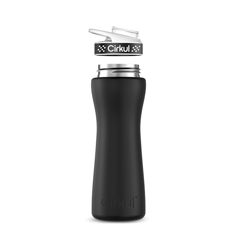 22oz. Stainless Steel Bottle & Comfort Grip Lid R7MK