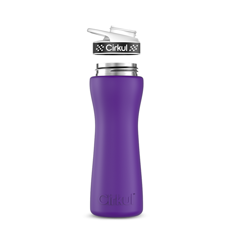 22oz. Stainless Steel Bottle & Comfort Grip Lid R7MK