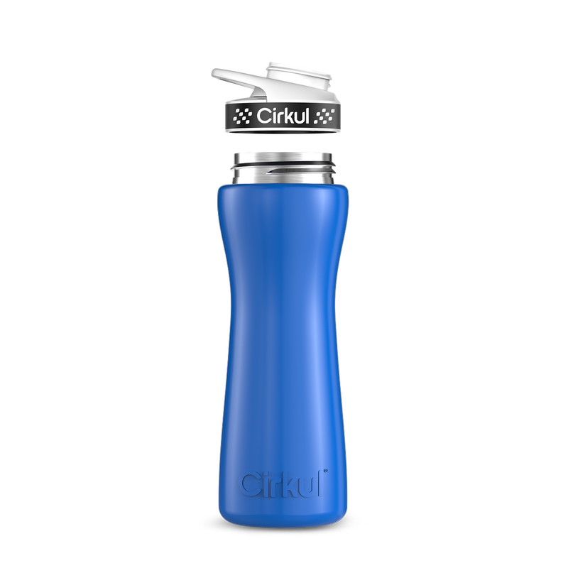 22oz. Stainless Steel Bottle & Comfort Grip Lid R7MK