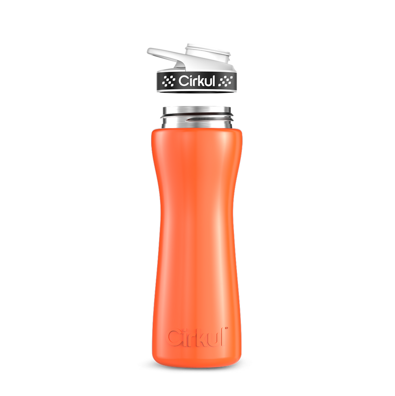 22oz. Stainless Steel Bottle & Comfort Grip Lid R7MK