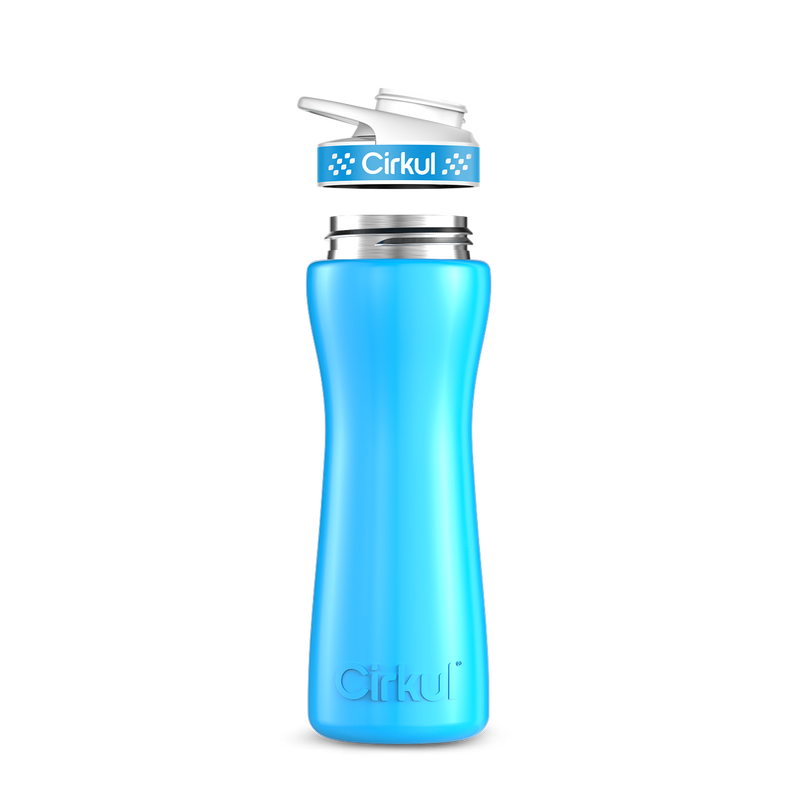 22oz. Stainless Steel Bottle & Comfort Grip Lid R7MK