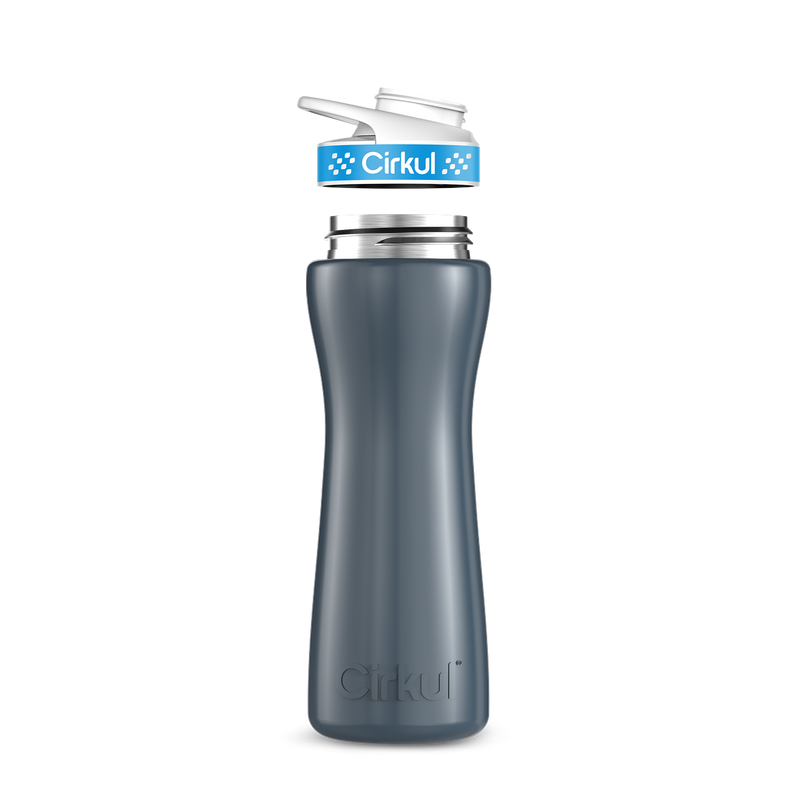 22oz. Stainless Steel Bottle & Comfort Grip Lid R7MK