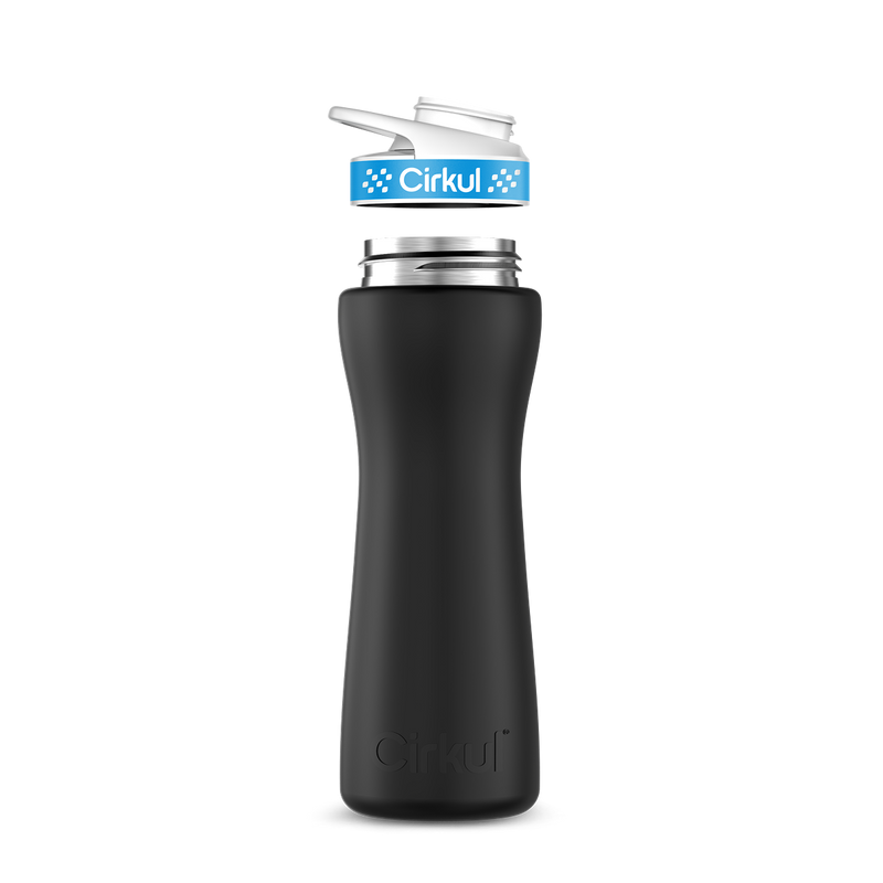 22oz. Stainless Steel Bottle & Comfort Grip Lid R7MK