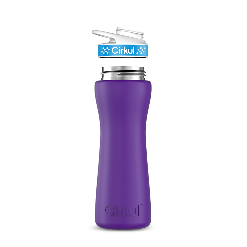 22oz. Stainless Steel Bottle & Comfort Grip Lid R7MK
