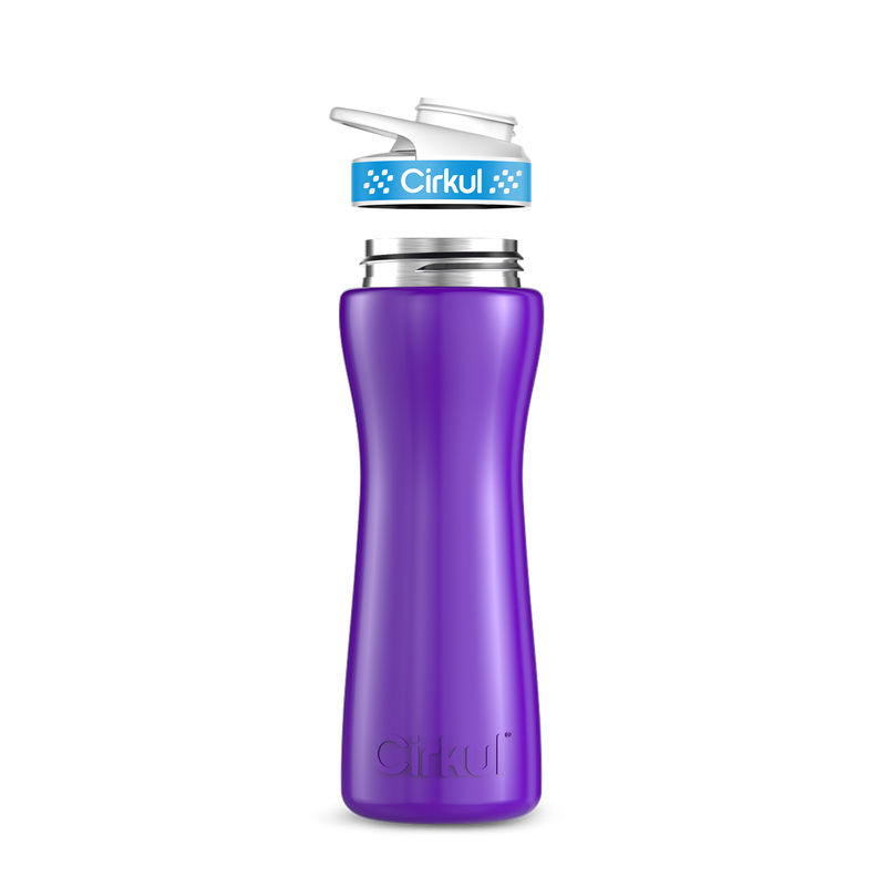 22oz. Stainless Steel Bottle & Comfort Grip Lid R7MK