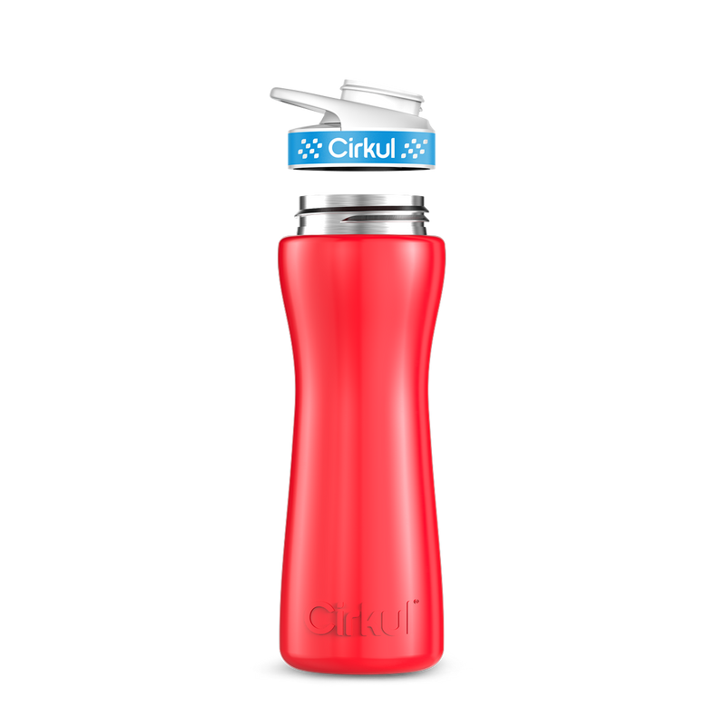 22oz. Stainless Steel Bottle & Comfort Grip Lid R7MK