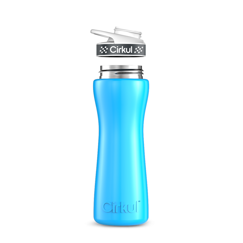 22oz. Stainless Steel Bottle & Comfort Grip Lid R7MK