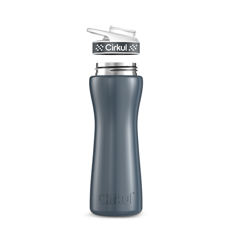 22oz. Stainless Steel Bottle & Comfort Grip Lid R7MK