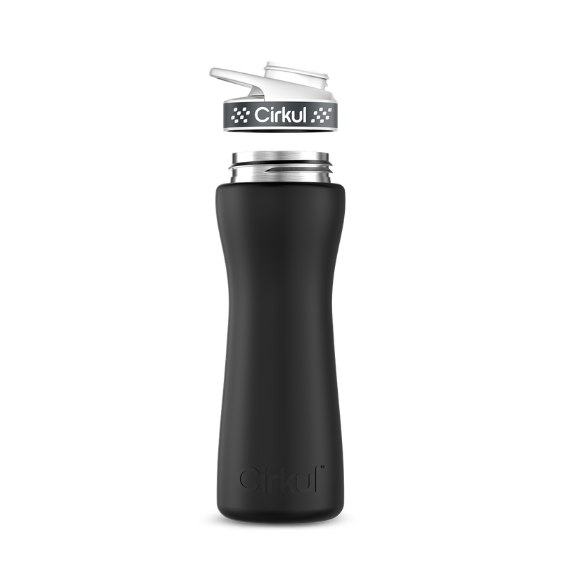 22oz. Stainless Steel Bottle & Comfort Grip Lid R7MK