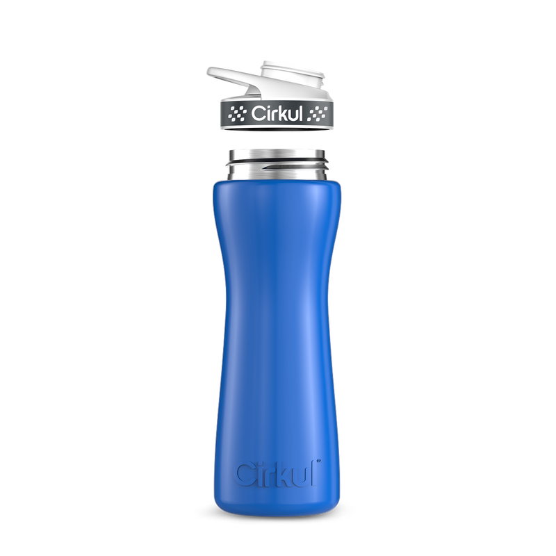 22oz. Stainless Steel Bottle & Comfort Grip Lid R7MK