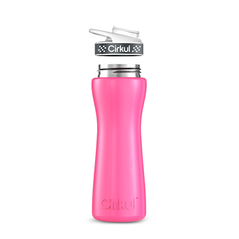 22oz. Stainless Steel Bottle & Comfort Grip Lid R7MK