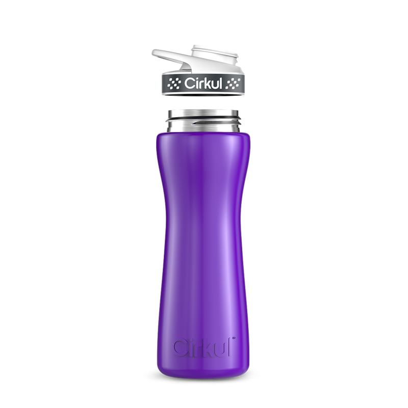 22oz. Stainless Steel Bottle & Comfort Grip Lid R7MK