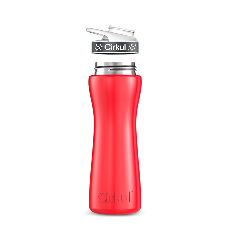 22oz. Stainless Steel Bottle & Comfort Grip Lid R7MK