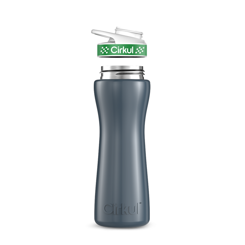 22oz. Stainless Steel Bottle & Comfort Grip Lid R7MK