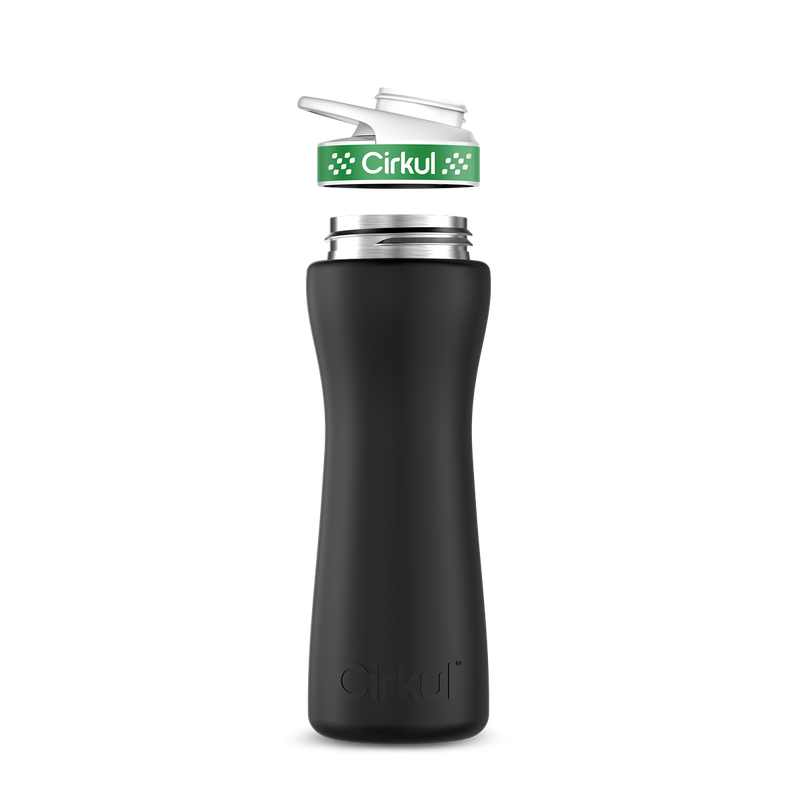 22oz. Stainless Steel Bottle & Comfort Grip Lid R7MK