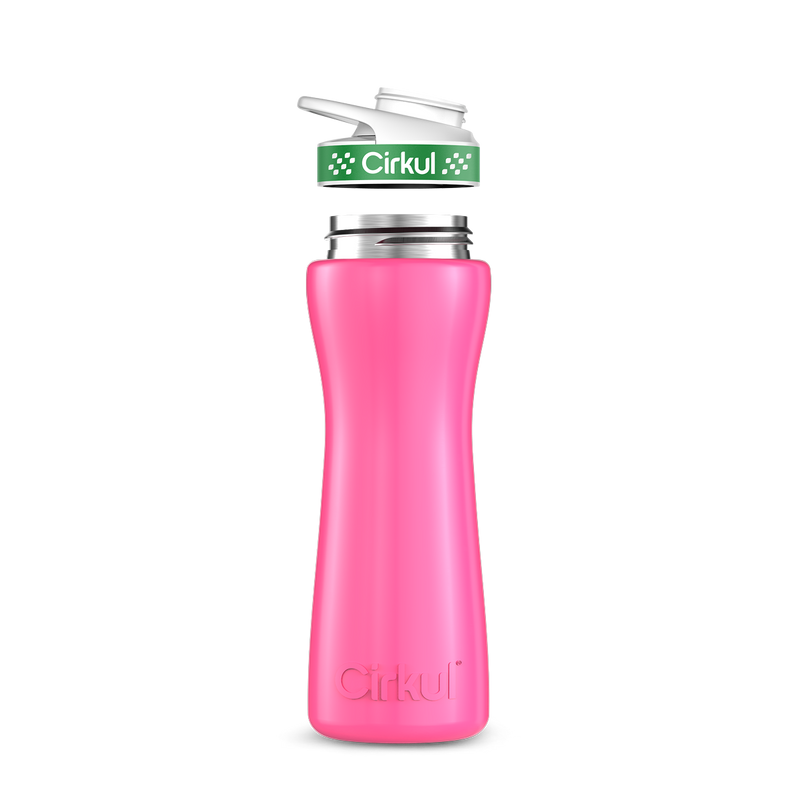 22oz. Stainless Steel Bottle & Comfort Grip Lid R7MK