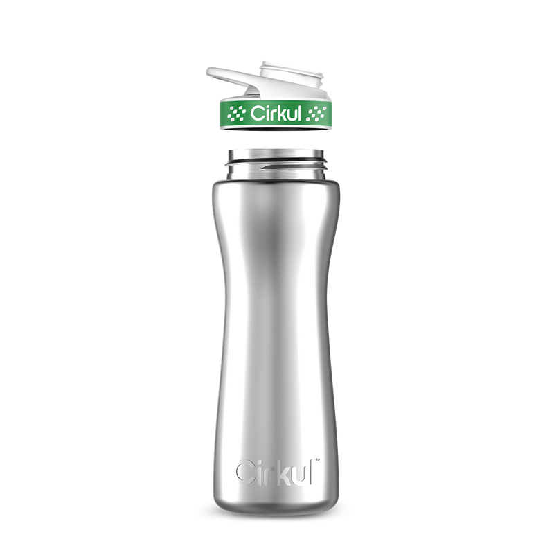 22oz. Stainless Steel Bottle & Comfort Grip Lid R7MK