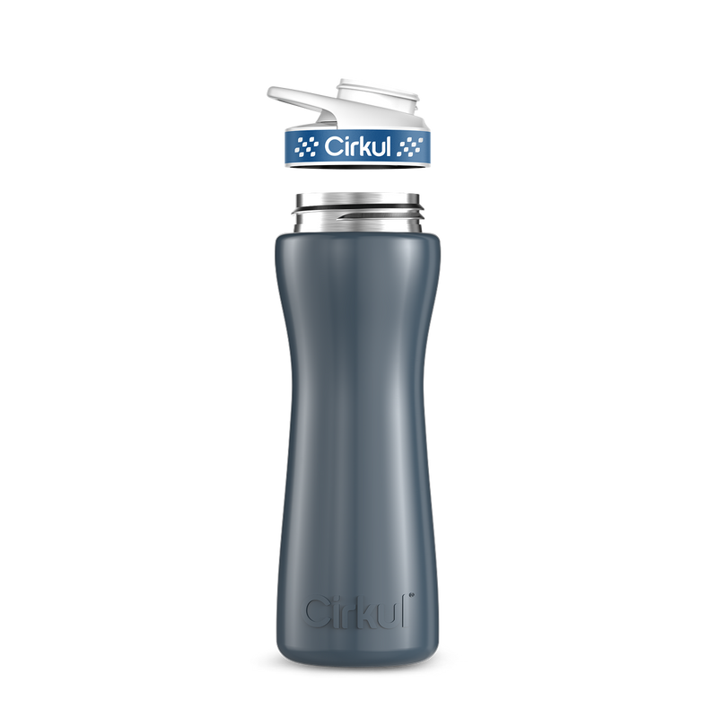 22oz. Stainless Steel Bottle & Comfort Grip Lid R7MK