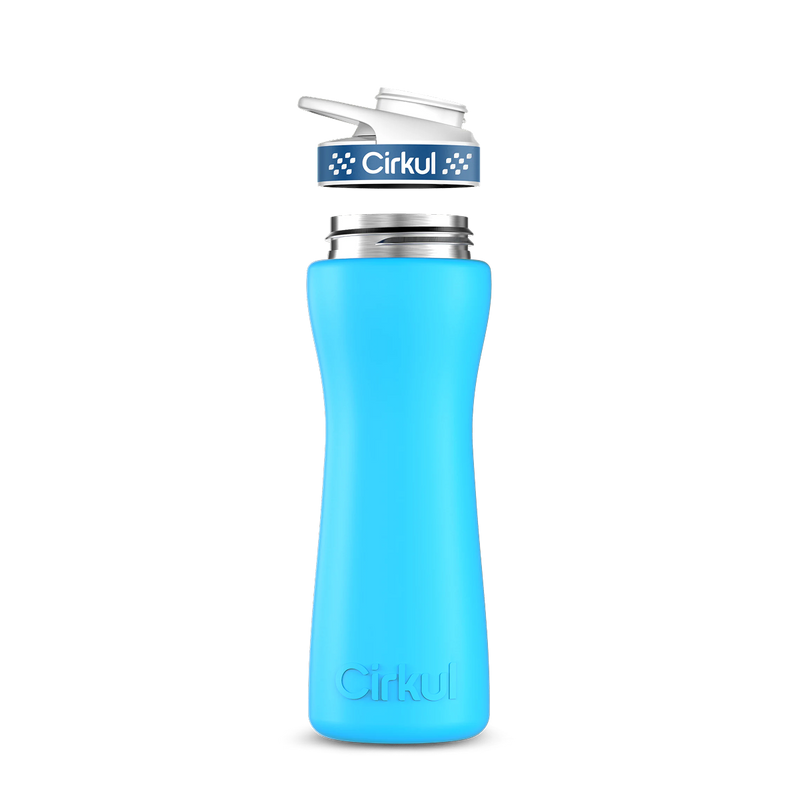 22oz. Stainless Steel Bottle & Comfort Grip Lid R7MK