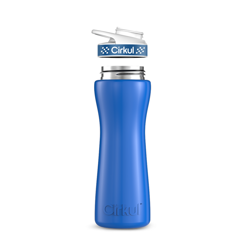 22oz. Stainless Steel Bottle & Comfort Grip Lid R7MK