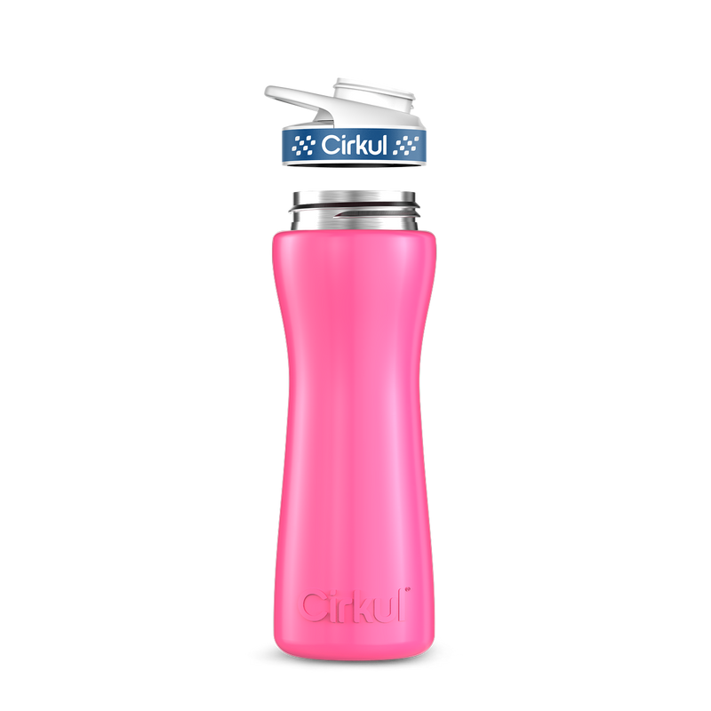 22oz. Stainless Steel Bottle & Comfort Grip Lid R7MK