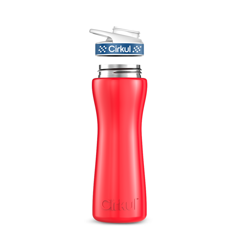 22oz. Stainless Steel Bottle & Comfort Grip Lid R7MK