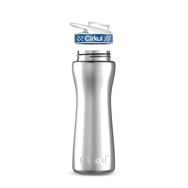 22oz. Stainless Steel Bottle & Comfort Grip Lid R7MK