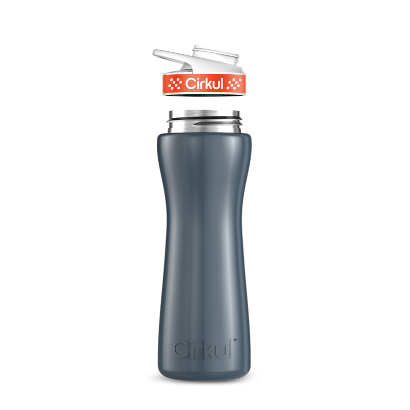 22oz. Stainless Steel Bottle & Comfort Grip Lid R7MK