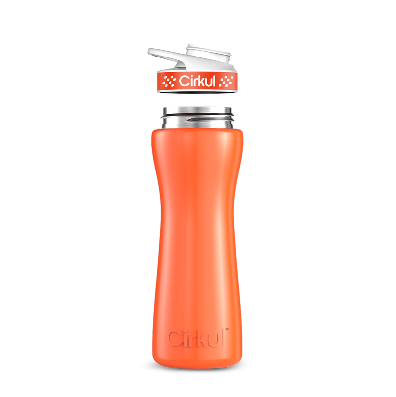 22oz. Stainless Steel Bottle & Comfort Grip Lid R7MK