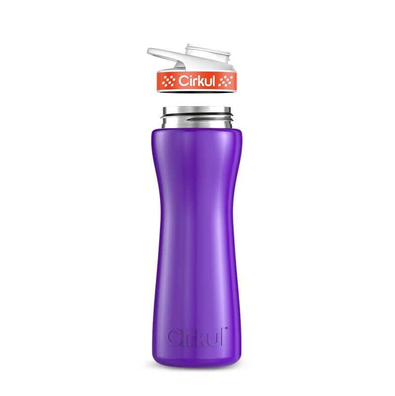 22oz. Stainless Steel Bottle & Comfort Grip Lid R7MK
