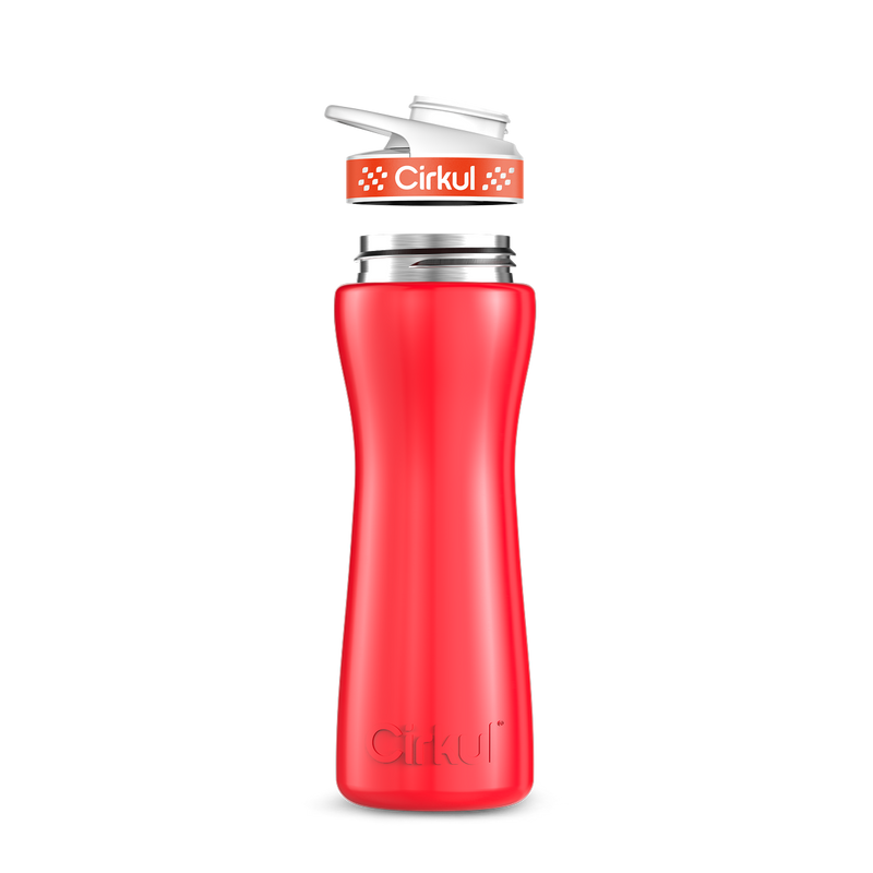 22oz. Stainless Steel Bottle & Comfort Grip Lid R7MK