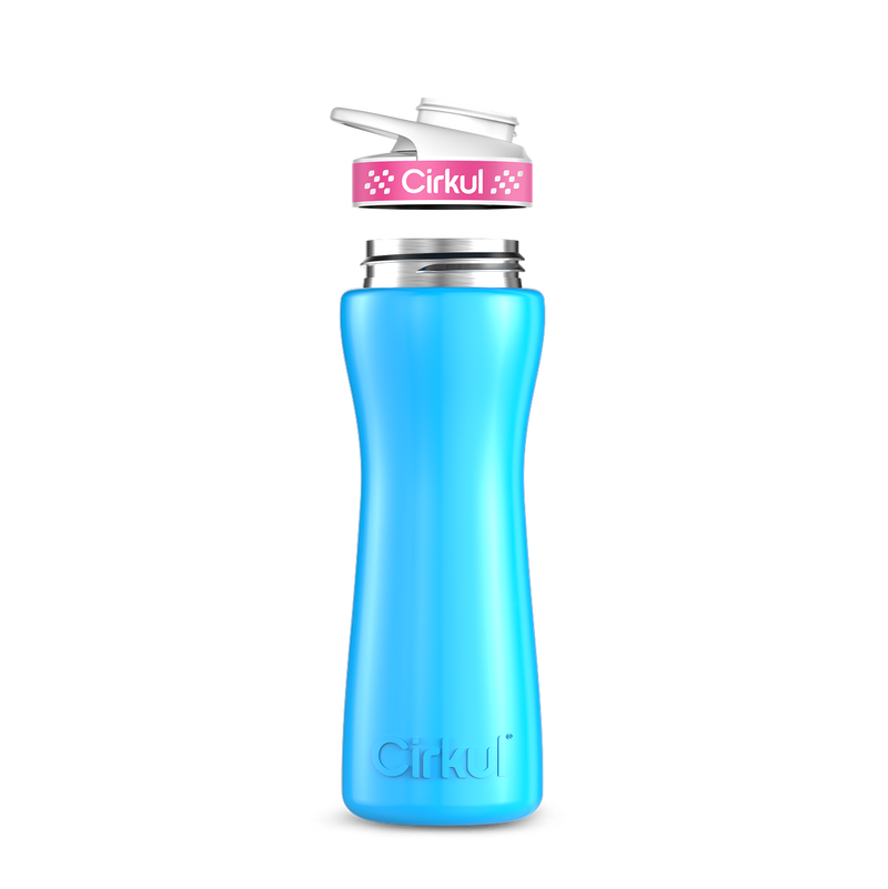 22oz. Stainless Steel Bottle & Comfort Grip Lid R7MK