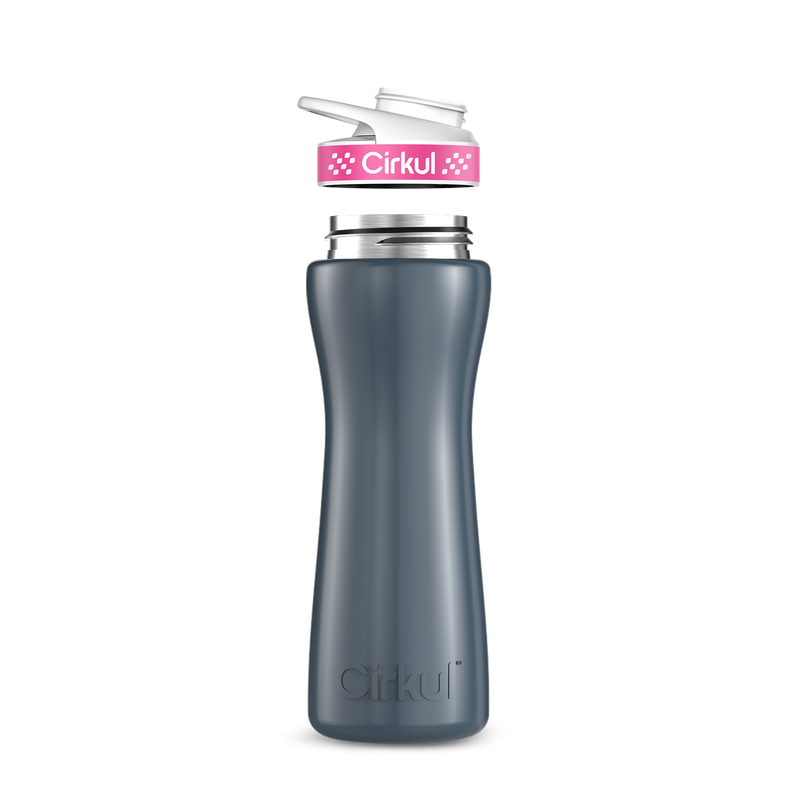 22oz. Stainless Steel Bottle & Comfort Grip Lid R7MK