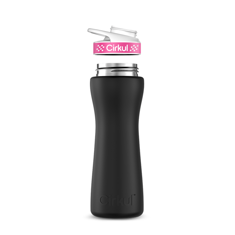 22oz. Stainless Steel Bottle & Comfort Grip Lid R7MK