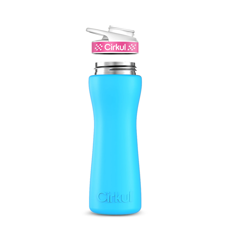 22oz. Stainless Steel Bottle & Comfort Grip Lid R7MK