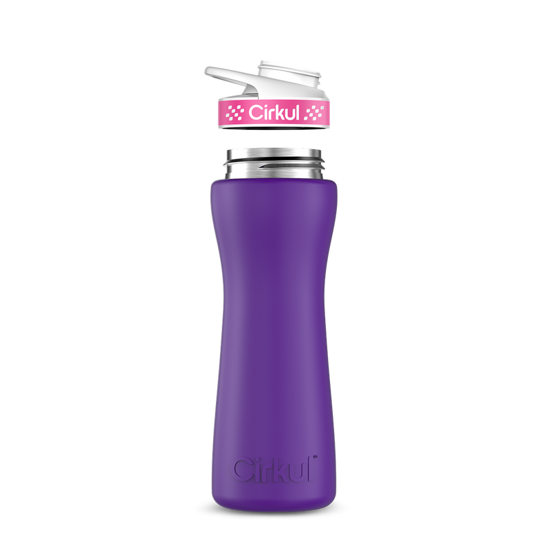 22oz. Stainless Steel Bottle & Comfort Grip Lid R7MK