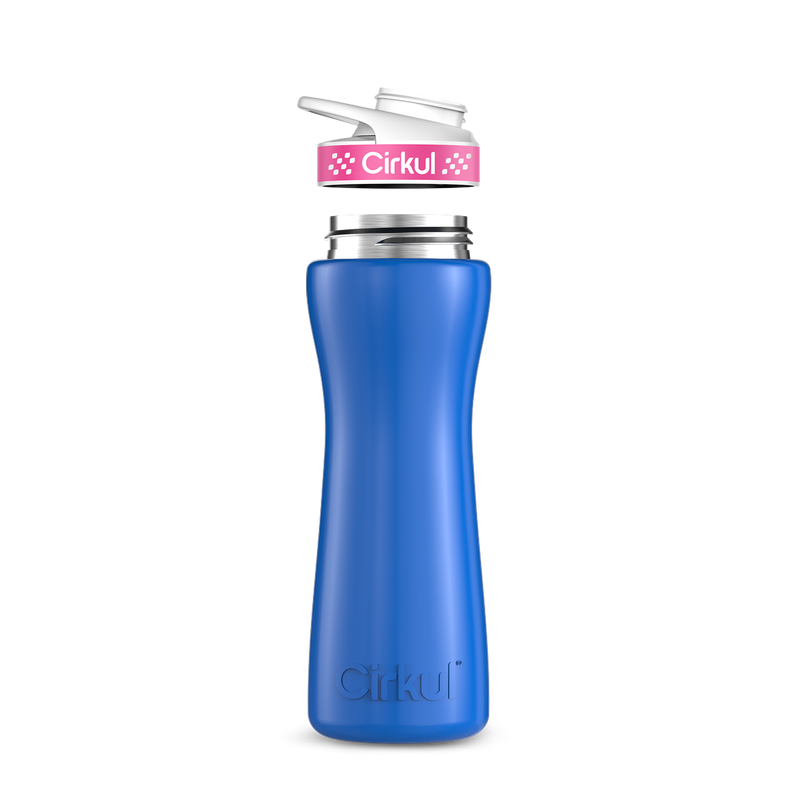 22oz. Stainless Steel Bottle & Comfort Grip Lid R7MK