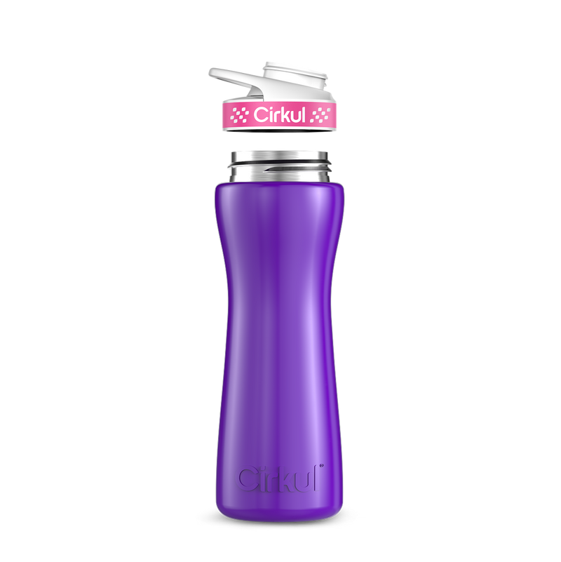 22oz. Stainless Steel Bottle & Comfort Grip Lid R7MK