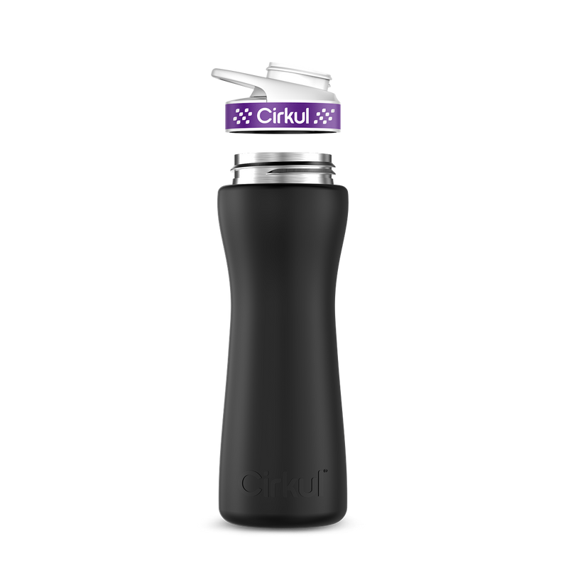 22oz. Stainless Steel Bottle & Comfort Grip Lid R7MK