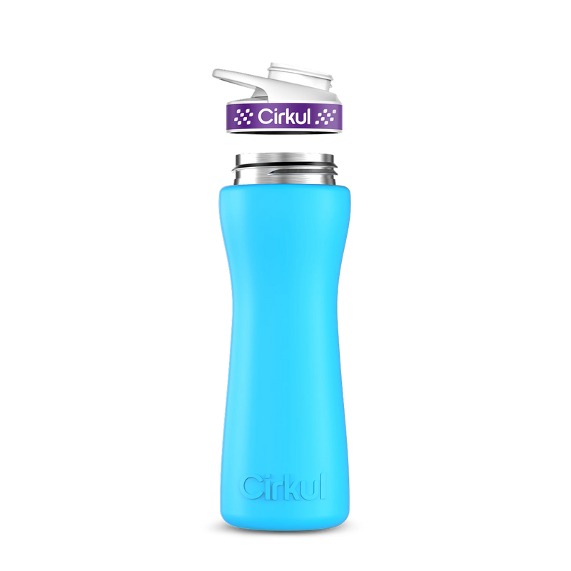 22oz. Stainless Steel Bottle & Comfort Grip Lid R7MK