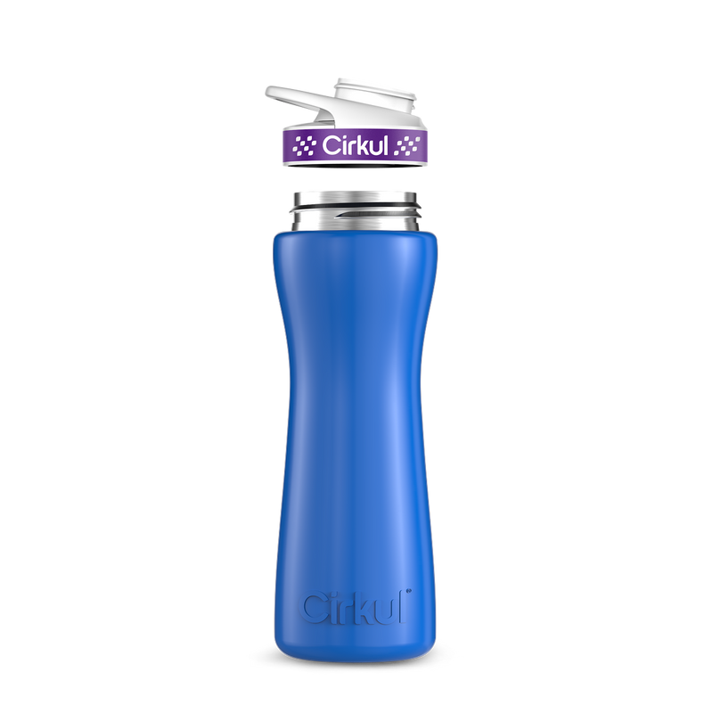 22oz. Stainless Steel Bottle & Comfort Grip Lid R7MK