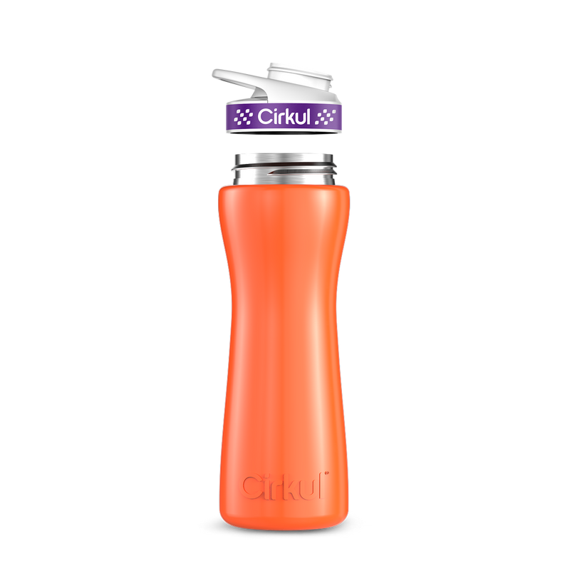 22oz. Stainless Steel Bottle & Comfort Grip Lid R7MK