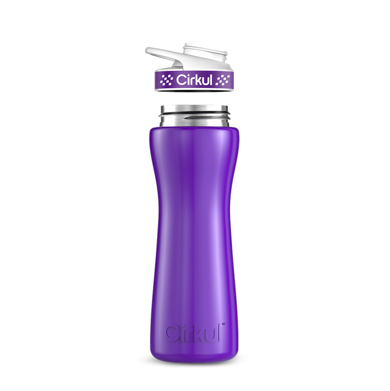 22oz. Stainless Steel Bottle & Comfort Grip Lid R7MK