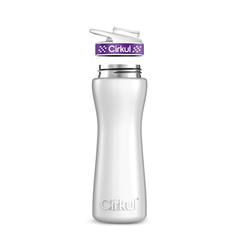 22oz. Stainless Steel Bottle & Comfort Grip Lid R7MK