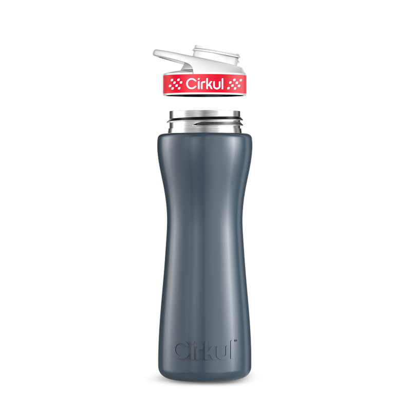 22oz. Stainless Steel Bottle & Comfort Grip Lid R7MK