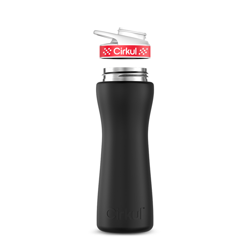 22oz. Stainless Steel Bottle & Comfort Grip Lid R7MK